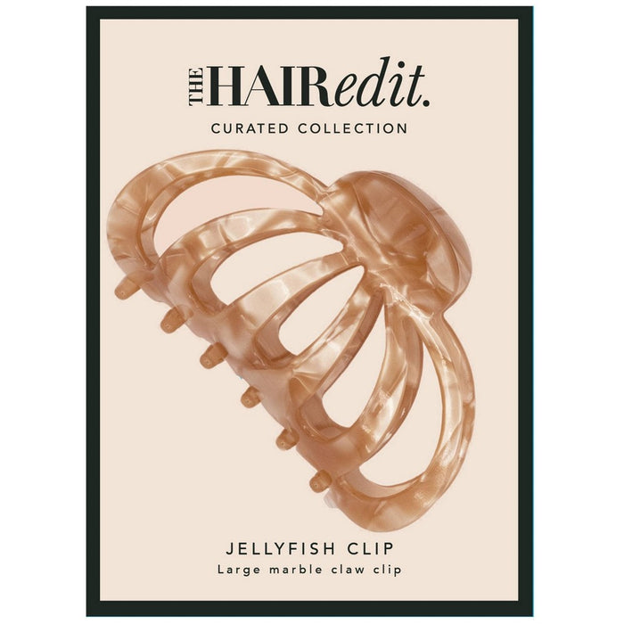 The Hair Edit Jellyfish Clip - Latte