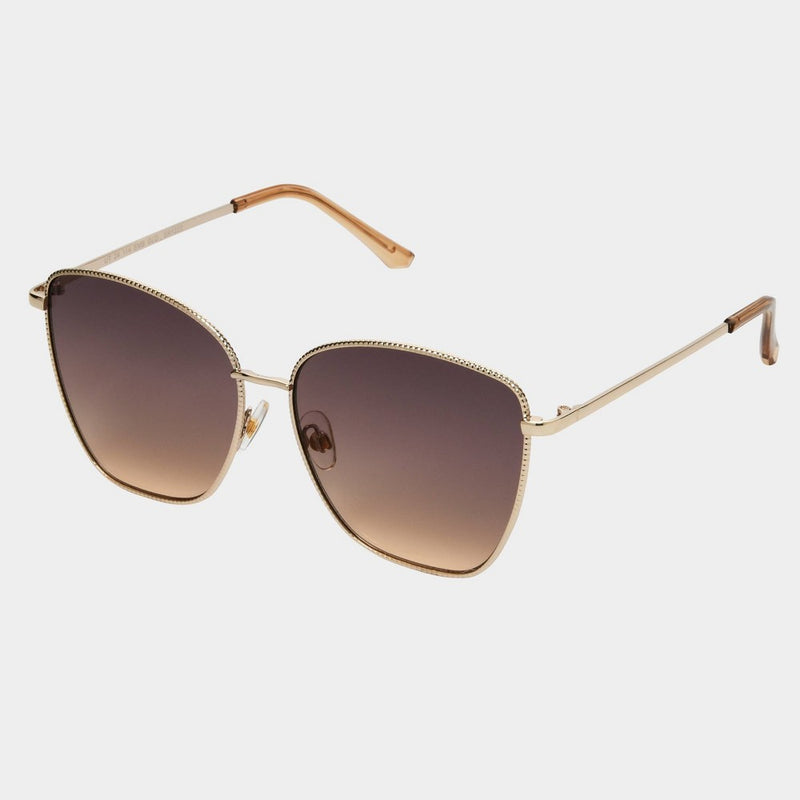 Women's Metal Cateye Sunglasses with Gradient Lenses - Universal Thread Gold