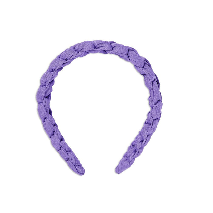 scunci be-u-tiful Fabric Wrapped Laced Headband - Purple