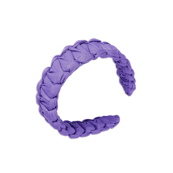 scunci be-u-tiful Fabric Wrapped Laced Headband - Purple