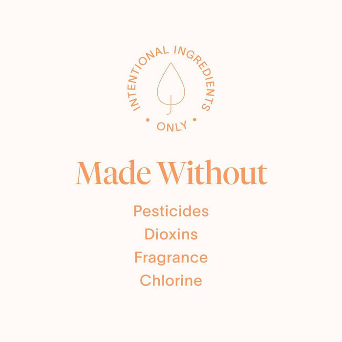 Cora Organic Cotton Tampons Mix Pack Regular/Super/Super+ Absorbency - 45ct