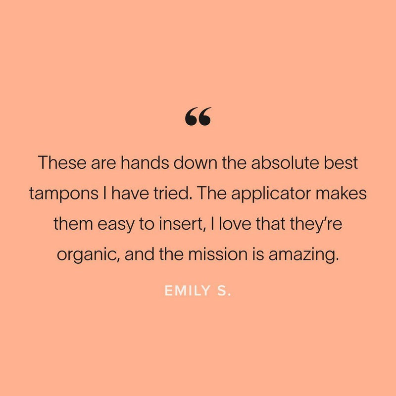 Cora Organic Cotton Tampons Mix Pack Regular/Super/Super+ Absorbency - 45ct