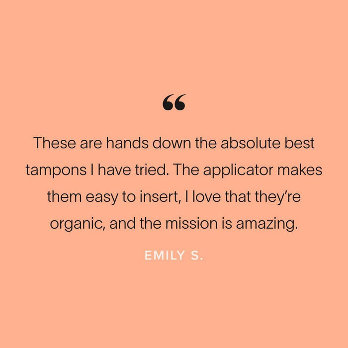 Cora Organic Cotton Tampons Mix Pack Regular/Super/Super+ Absorbency - 45ct