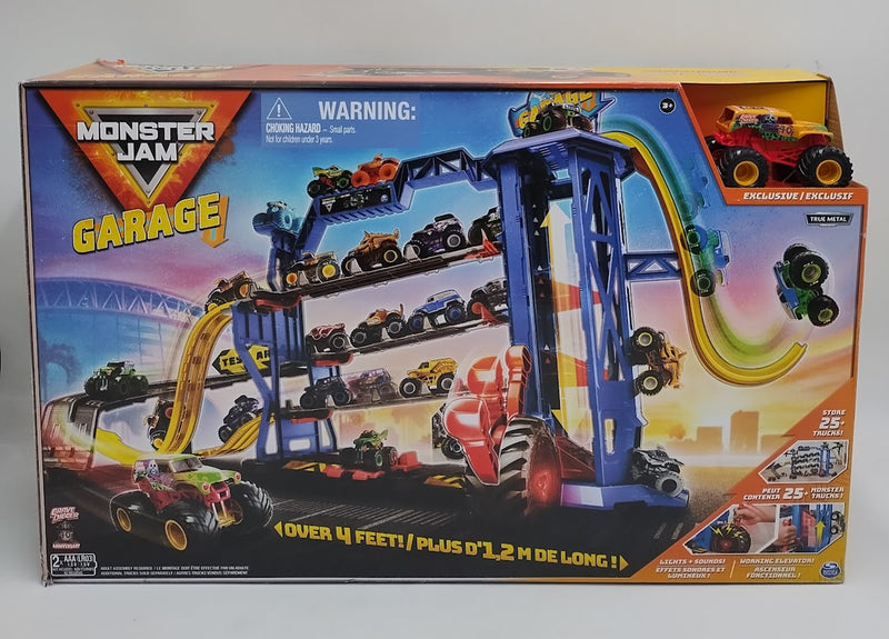 Monster Jam Garage Playset SEE DETAILS (LOCAL PICKUP ONLY)
