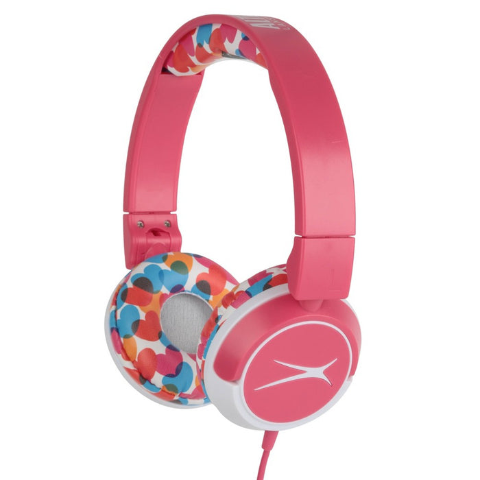 Altec Lansing Kid's Wired Over-Ear Headphones - Hearts