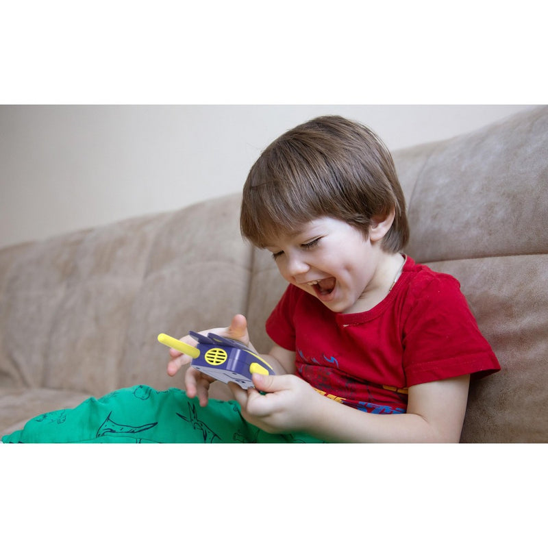 eKids Bluey Walkie Talkies for Kids, Indoor and Outdoor Toys for Toddlers and Fans of Bluey Toys - Blue (BU-207.EXV23)