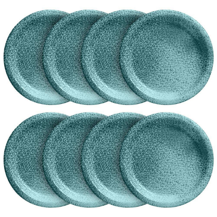20ct Holographic Dinner Plates Aqua - Spritz