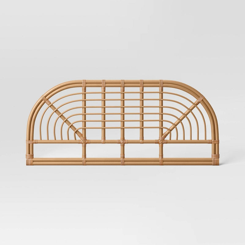 Full/Queen Corrie Rattan Headboard Light Brown - Threshold (LOCAL PICKUP ONLY)