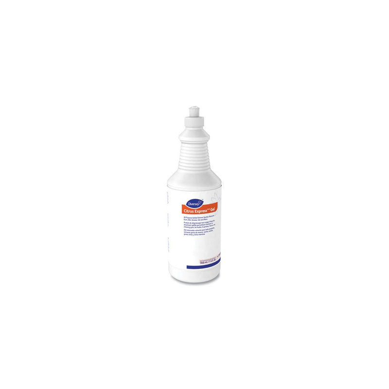 Diversey Citrus Express Gel Spotter, Citrus Scent, 32 oz Squeeze Bottle, 6/Carton
