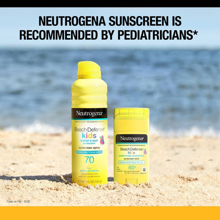 Neutrogena Beach Defense Water Resistant Kids' Sunscreen Stick - SPF50 - 1.5oz