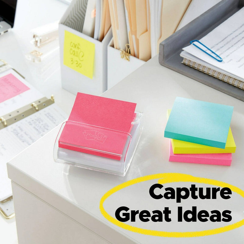 Post-it 5pk 3" x 3" Pop-Up Notes 100 Sheets/Pad - Neon