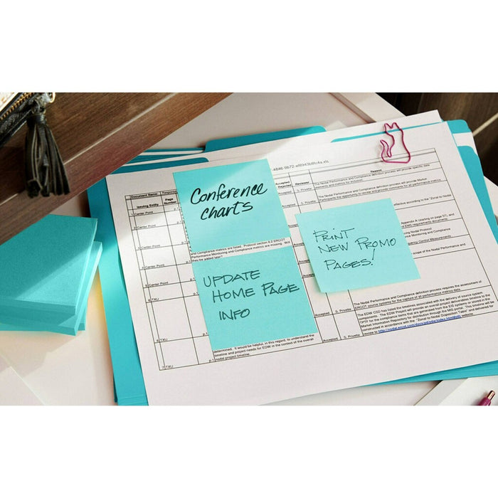 Post-it 5pk 3" x 3" Pop-Up Notes 100 Sheets/Pad - Neon
