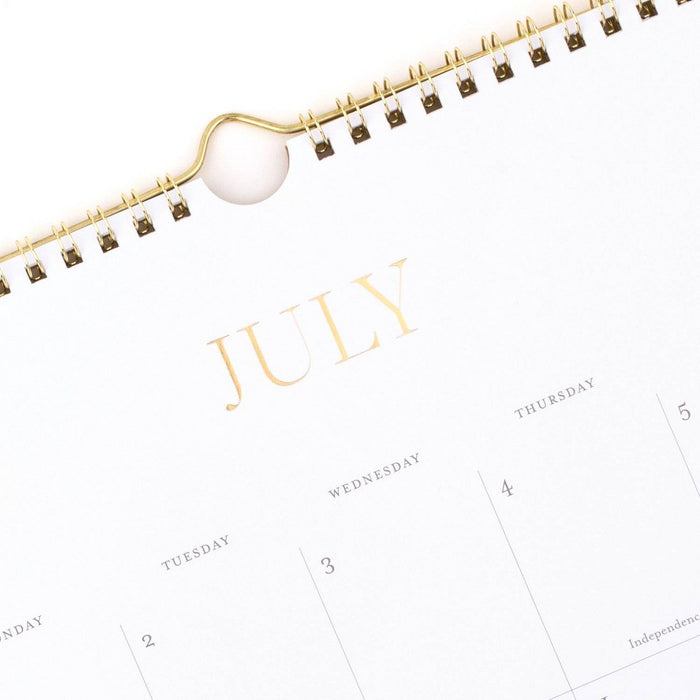 Sugar Paper Essentials 2024-25 Wall Calendar 15"x12"