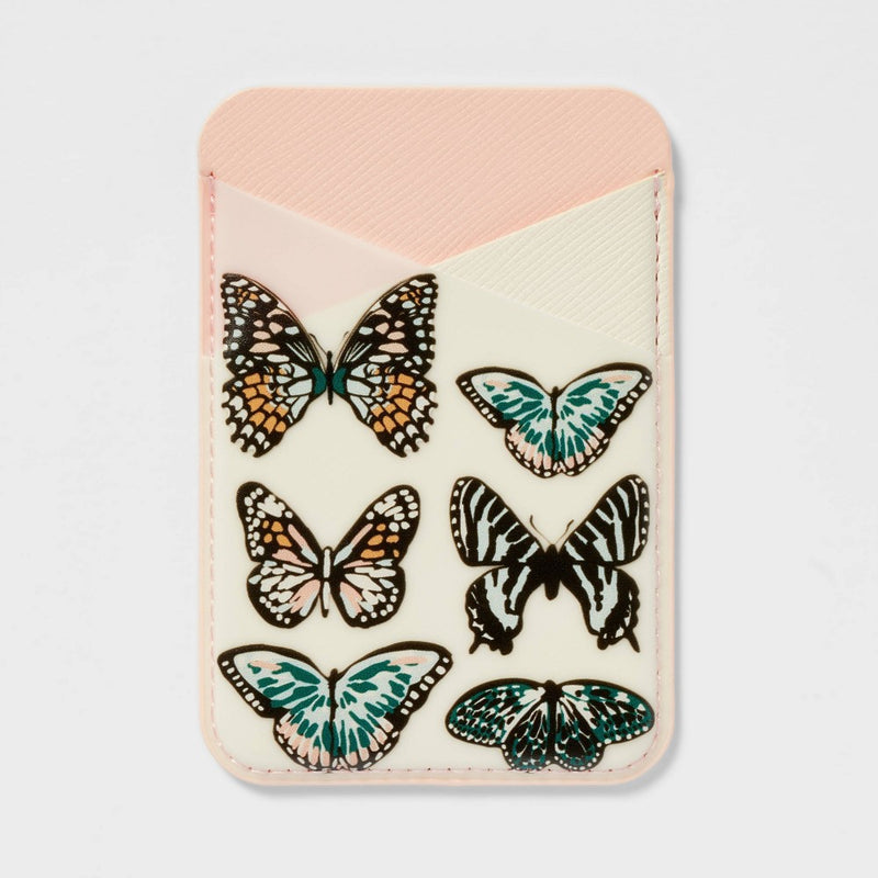 Cell Phone Wallet Pocket with MagSafe - heyday Butterflies