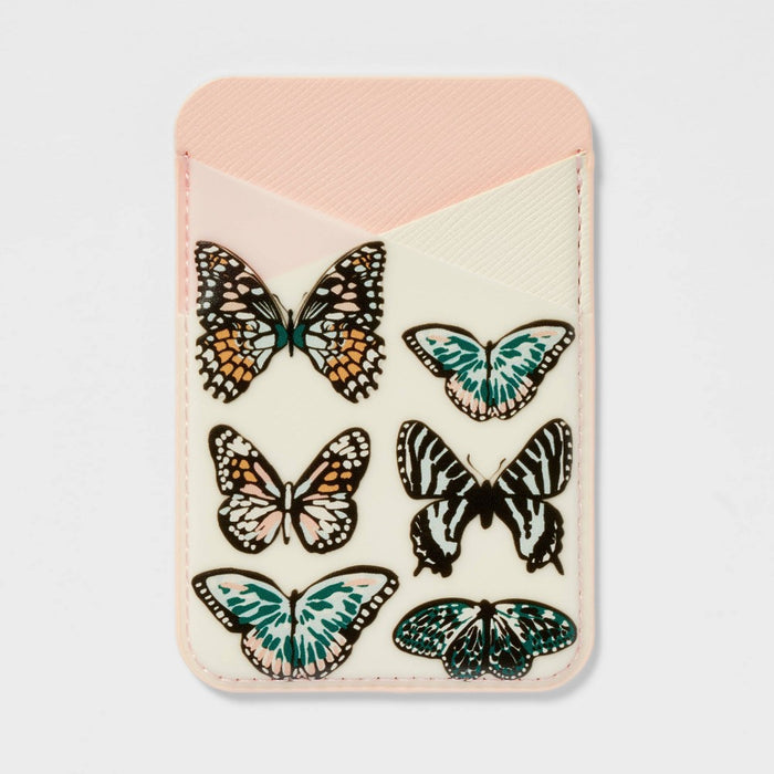 Cell Phone Wallet Pocket with MagSafe - heyday Butterflies