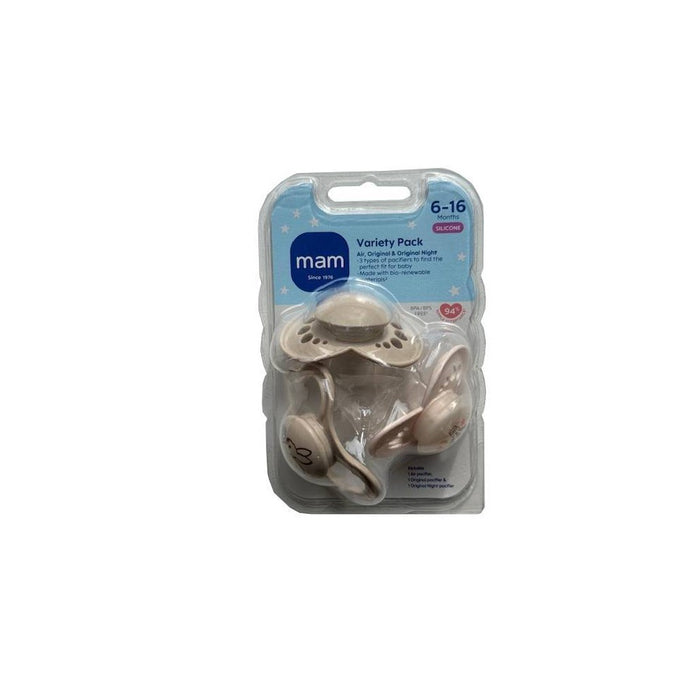 MAM Pacifier Variety Pack 6-16 Months - Unisex