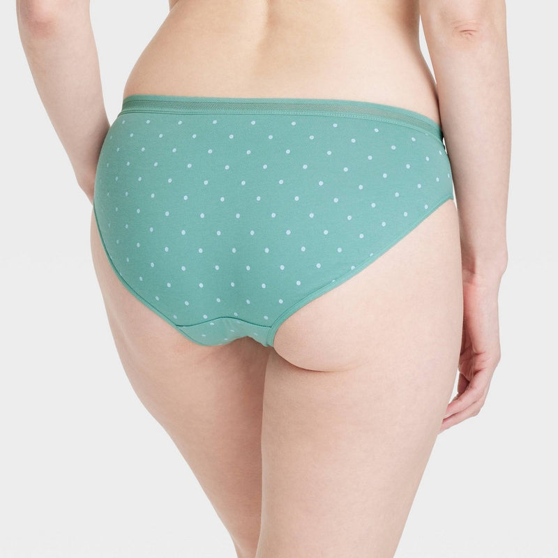 Women's 6pk Cotton Stretch Bikini Underwear - Auden Assorted Color XL