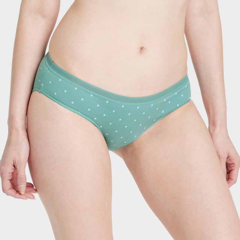 Women's 6pk Cotton Stretch Bikini Underwear - Auden Assorted Color XL