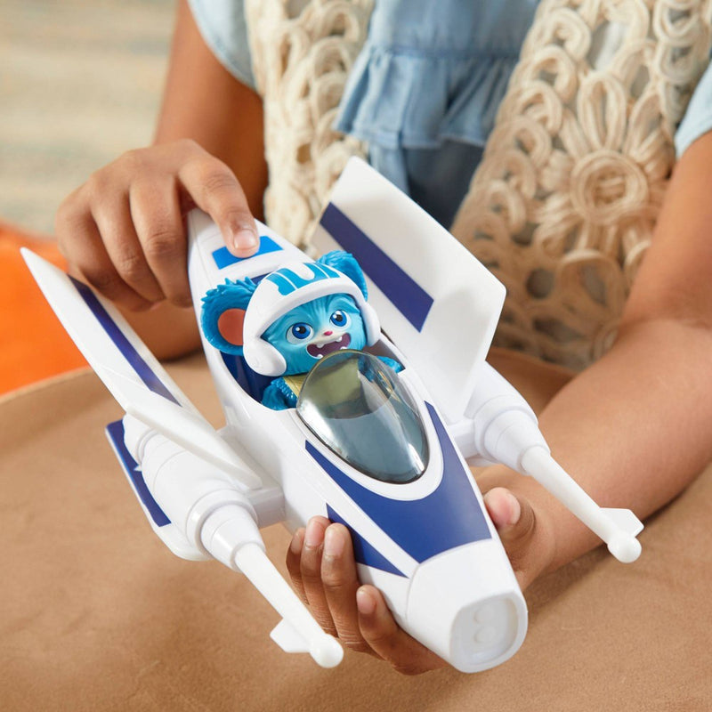Star Wars Young Jedi Adventures Nubs and Jedi Pilot Vehicle Set