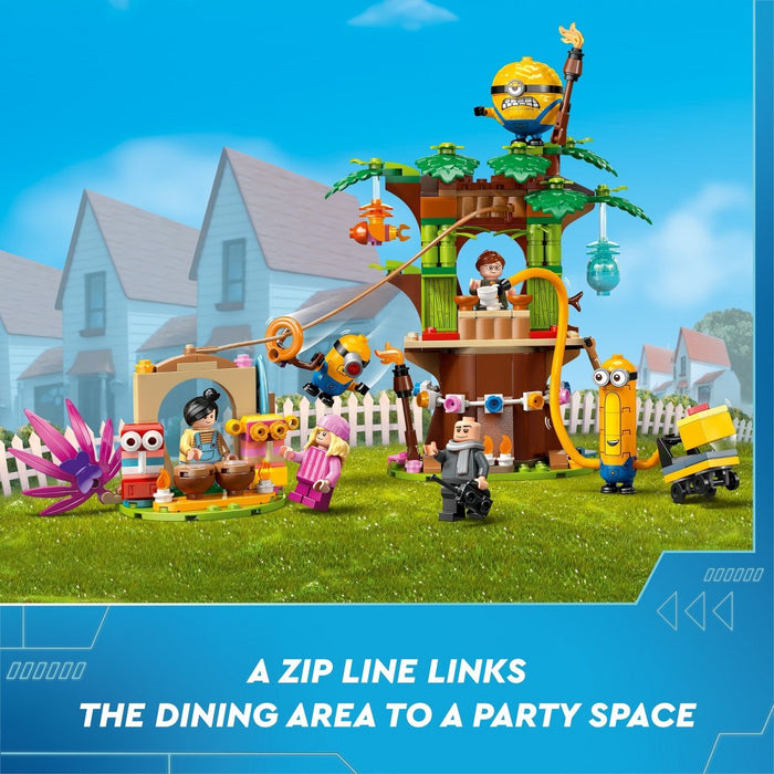 LEGO Despicable Me 4 Minions and Gru's Family Mansion 75583