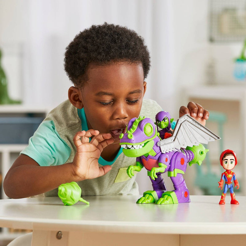 Marvel Spidey and His Amazing Friends Goblin Dino Mech Pack