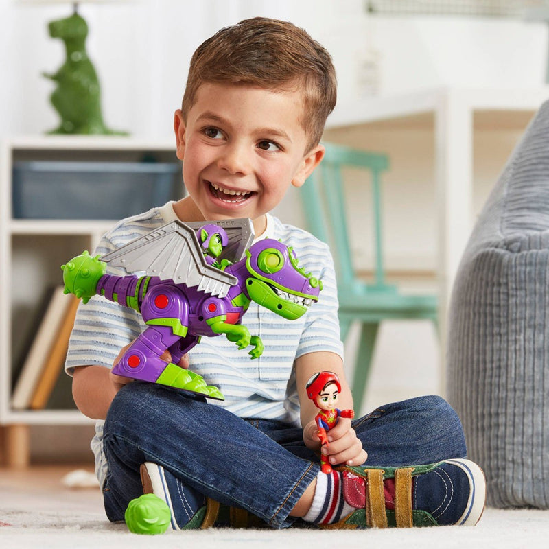 Marvel Spidey and His Amazing Friends Goblin Dino Mech Pack