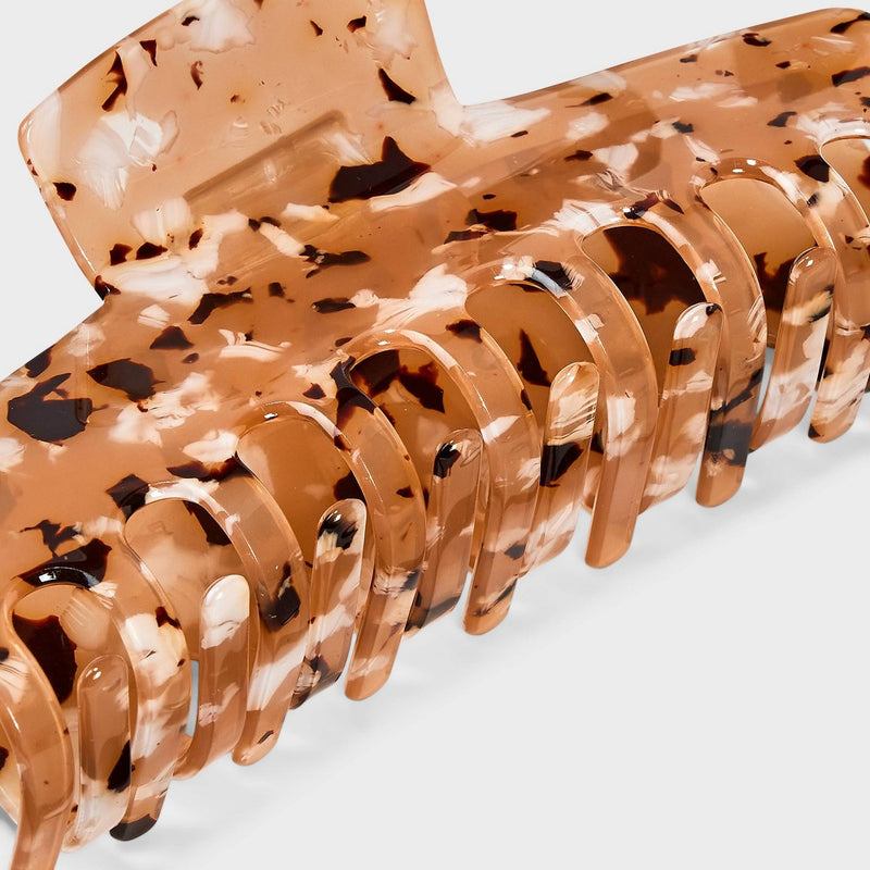 MochaTort Hair Claw Clip - A New Day Brown