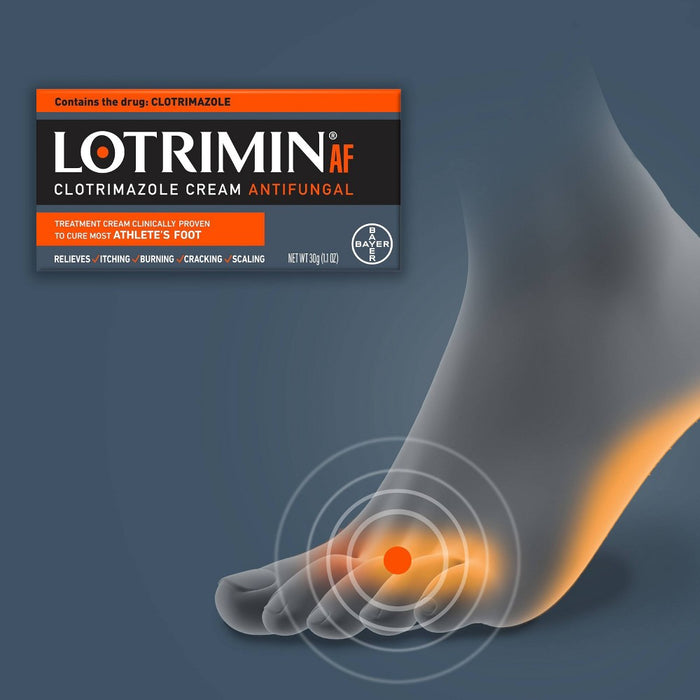 Lotrimin Antifungal Cream Athletes Foot Treatment - 1.1oz