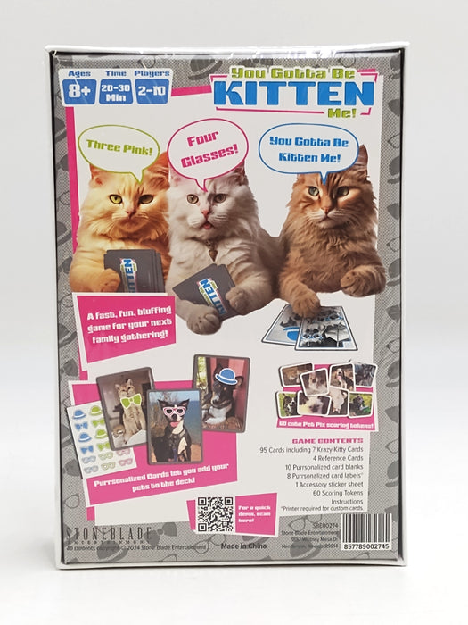 "You Gotta Be Kitten Me" Game by StoneBlade