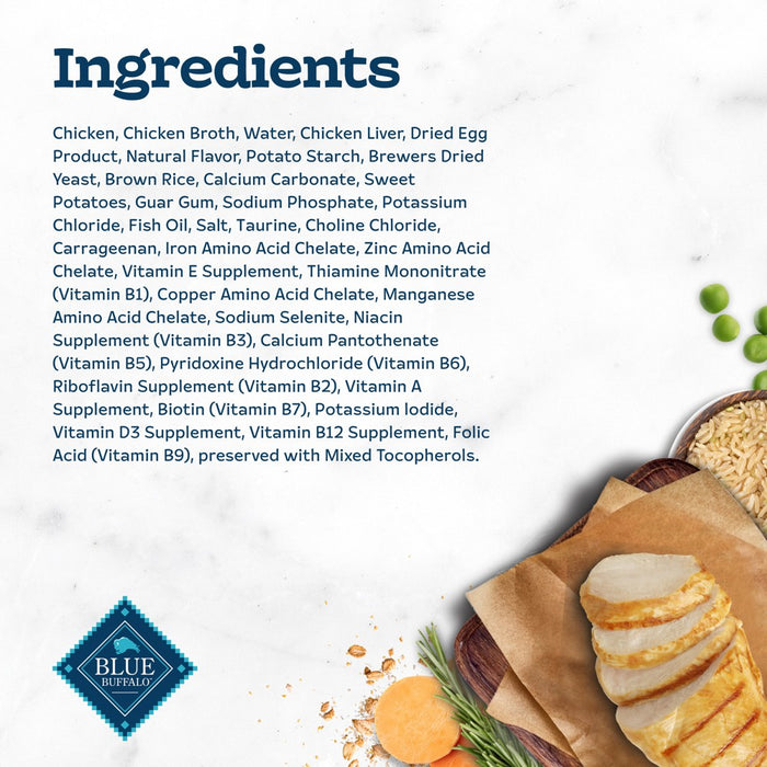 Blue Buffalo Tastefuls Natural Tender Morsels Wet Cat Food with Chicken Entree - 3oz