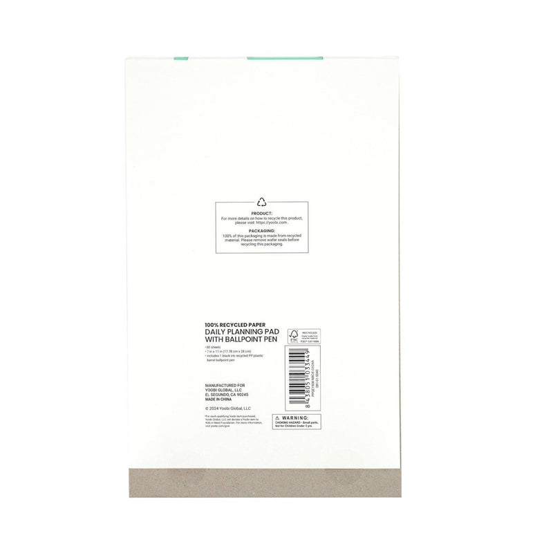 Yoobi Evolve 7"x11" Paper Set Pastel Color-Block