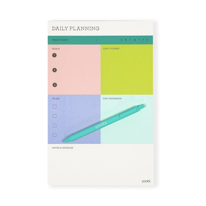 Yoobi Evolve 7"x11" Paper Set Pastel Color-Block