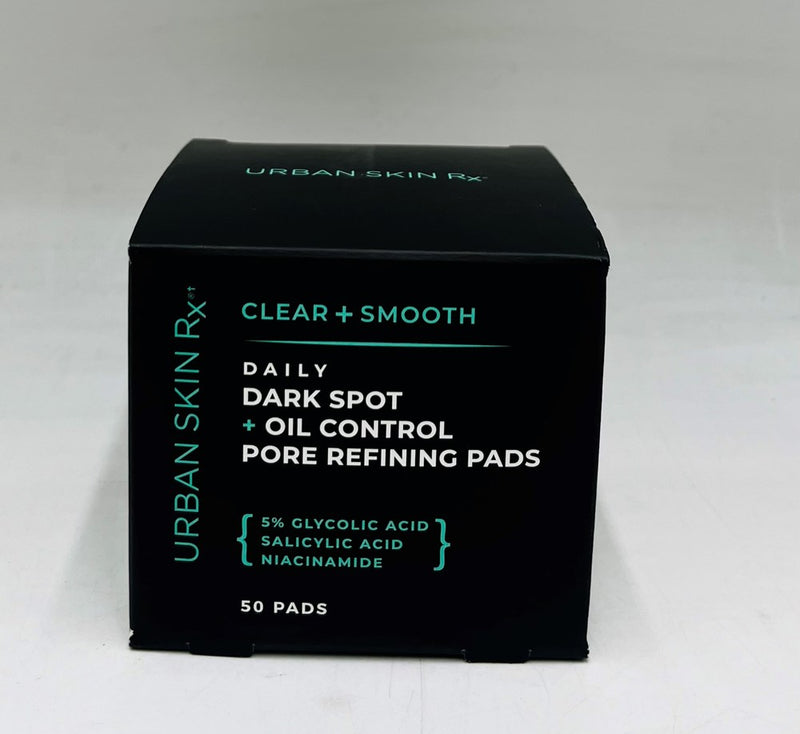 Urban Skin Rx Men's Daily Dark Spot + Oil Control Pore Refining Pads - 50ct