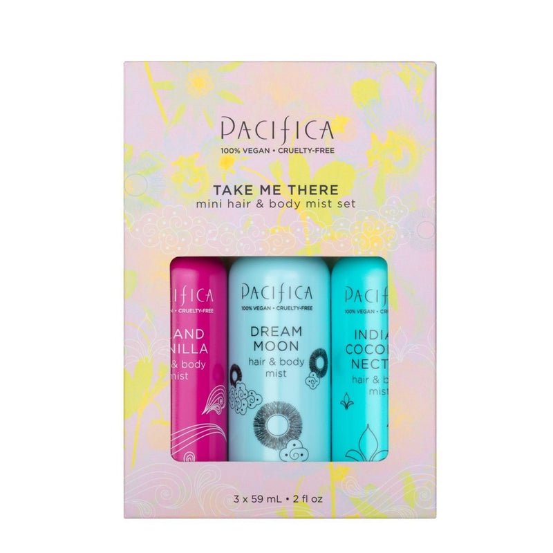 Pacifica Hair and Body Mist Set - 3ct