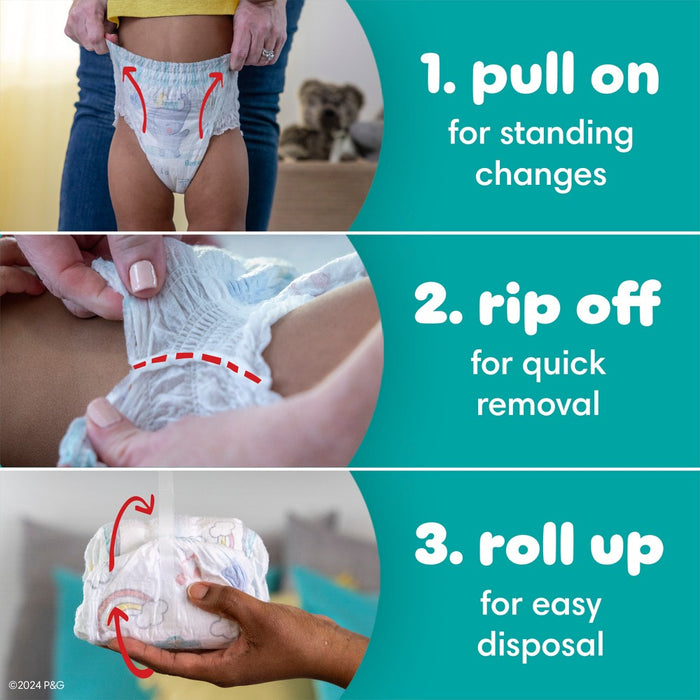 Pampers Swaddler 360 Disposable Baby Diapers - Size 3 - 70ct