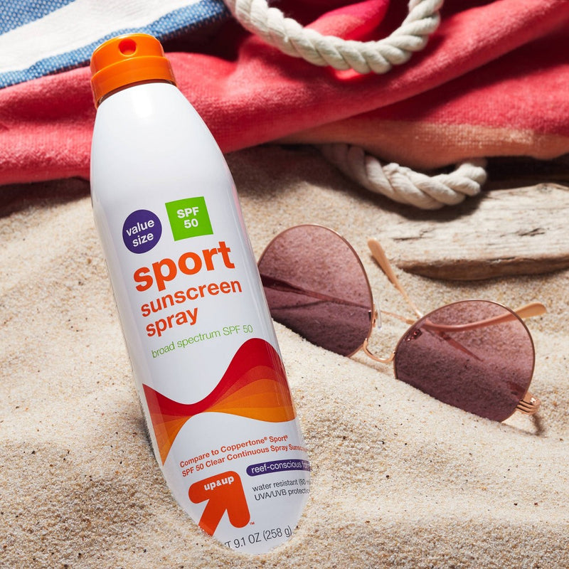 Continuous Sunscreen Mist Spray - SPF 50 - 9.1oz - up&up