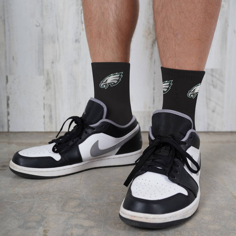 NFL Philadelphia Eagles Around the Bend Quarter Socks