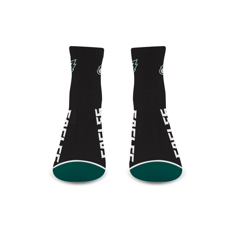 NFL Philadelphia Eagles Around the Bend Quarter Socks