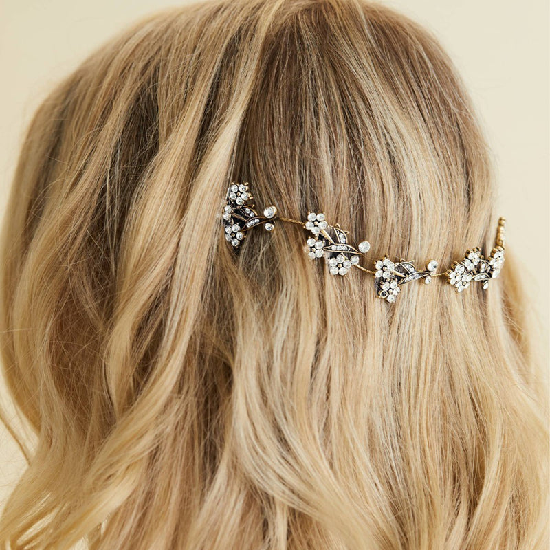 Kristin Ess The Floral Halo Headband