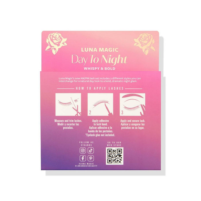 LUNA MAGIC Faux Mink Lashes - Day To Night - 2pc