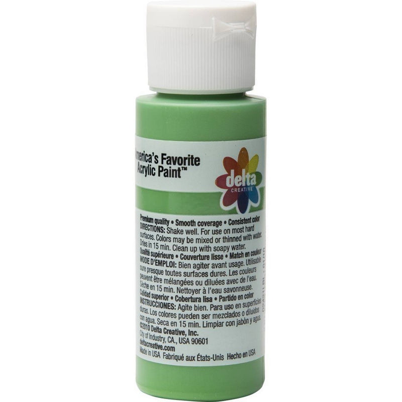 2 fl oz Acrylic Craft Paint Jubilee Green - Delta Ceramcoat