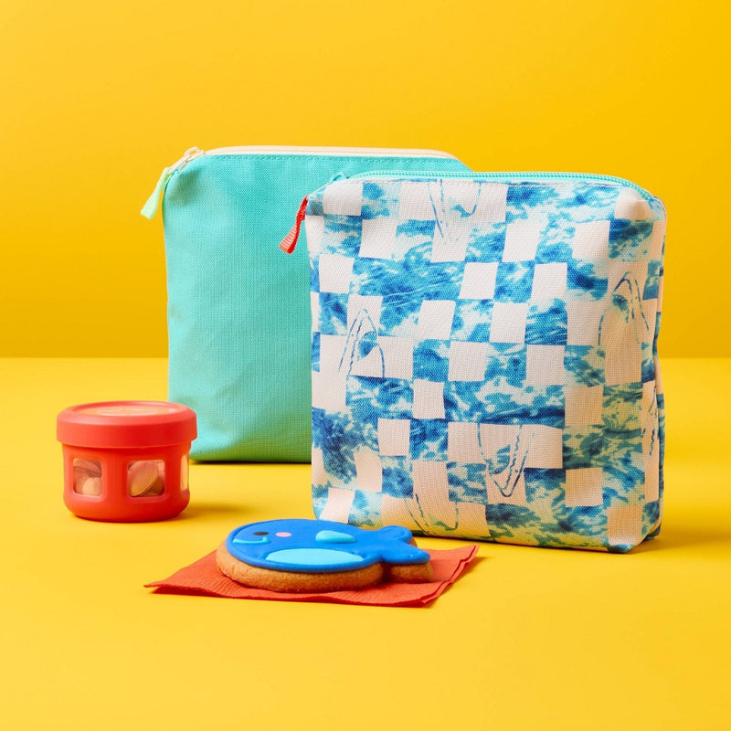 Kids' Reusable Sandwich Bag 2pk Shark/Blue - Cat & Jack?