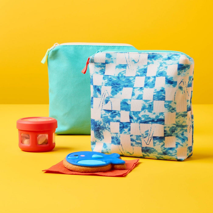 Kids' Reusable Sandwich Bag 2pk Shark/Blue - Cat & Jack?