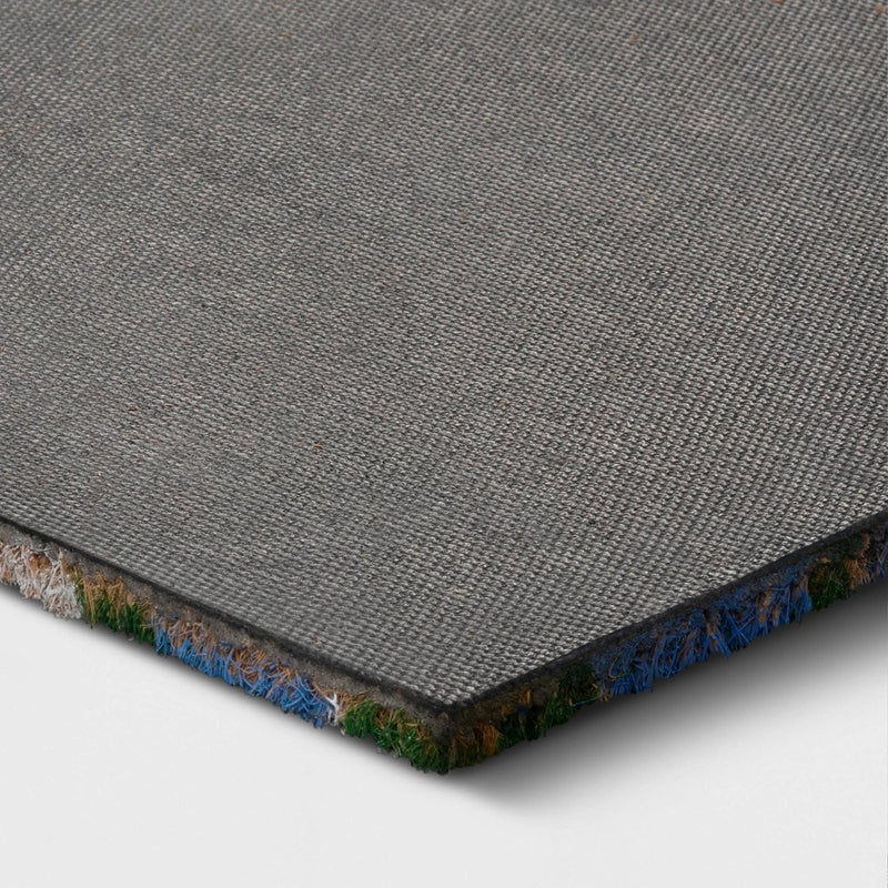 1'6"x2'6" Cavendish Canary Rectangular Outdoor Door Mat Multicolor - Threshold (LOCAL PICKUP ONLY)