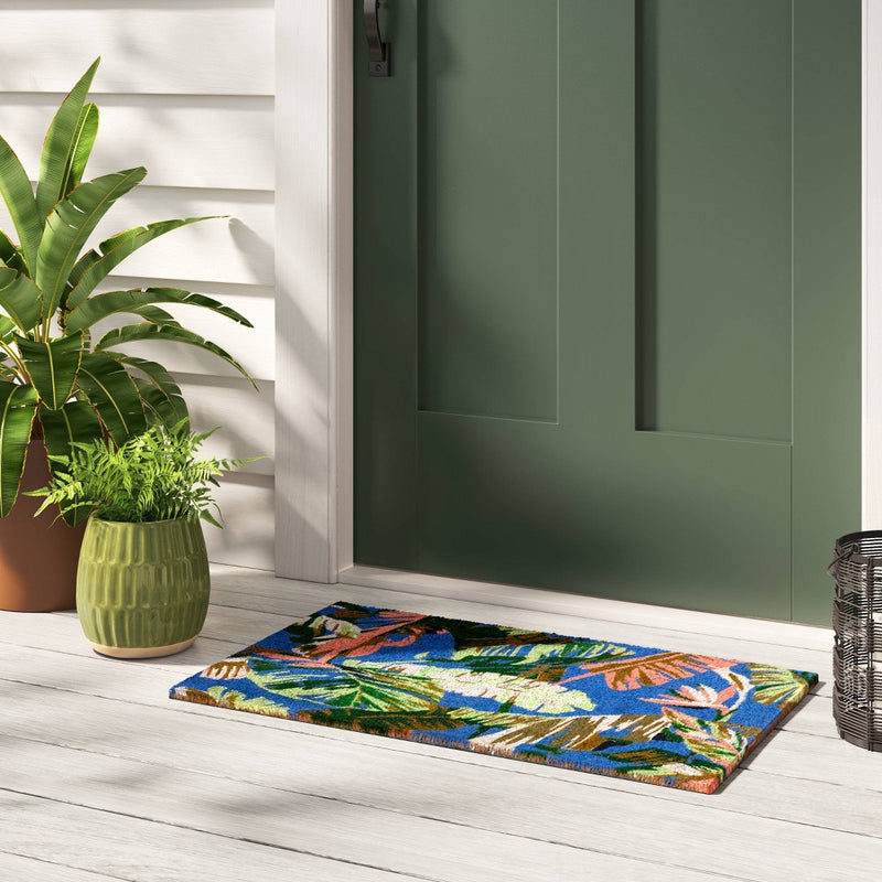 1'6"x2'6" Cavendish Canary Rectangular Outdoor Door Mat Multicolor - Threshold (LOCAL PICKUP ONLY)