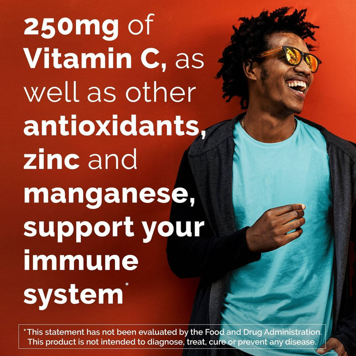 Emergen-C Zero Sugar Assorted Fruit Gummy Vitamins - 36ct