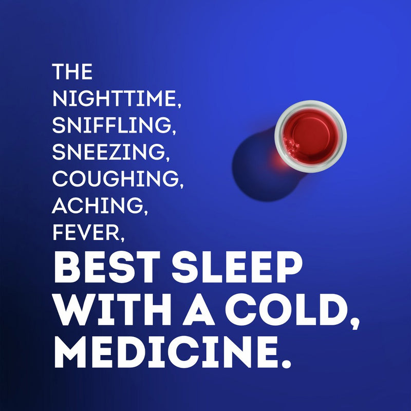 Vicks DayQuil & NyQuil Cold & Flu Medicine Liquid - Cherry - 24 fl oz