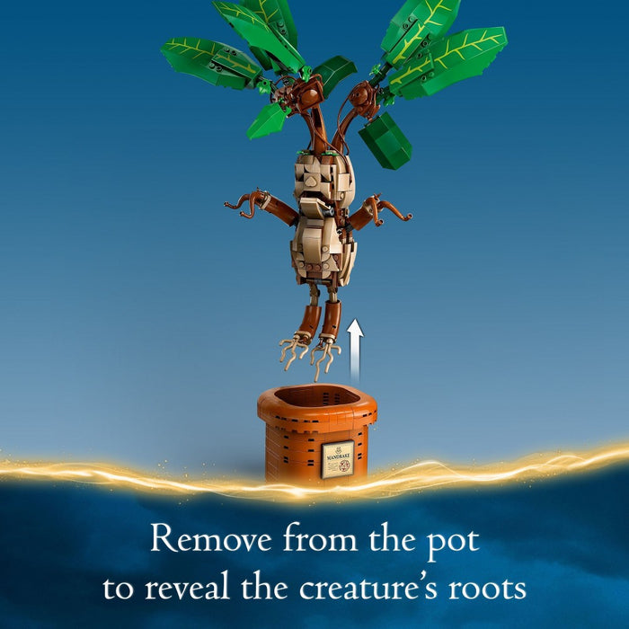 LEGO Harry Potter Mandrake Magical Plant Toy 76433