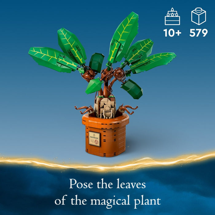 LEGO Harry Potter Mandrake Magical Plant Toy 76433