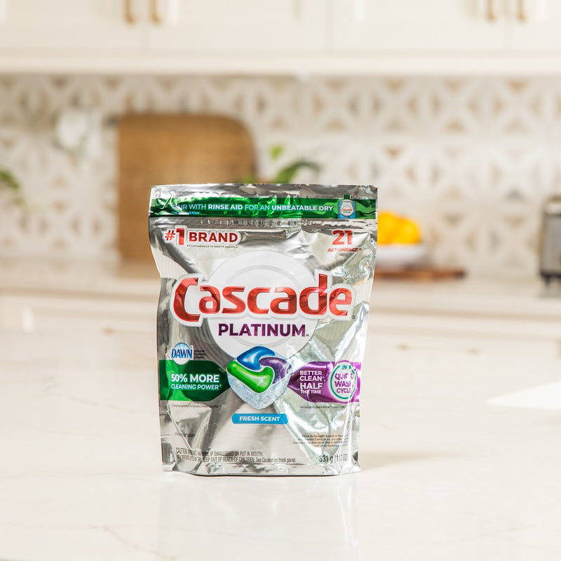 Cascade Fresh Platinum Action Pacs - 27ct